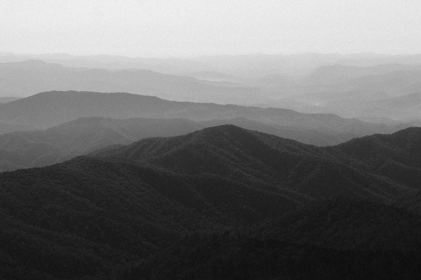Ridge-and-fog mountain vista over the Upper Cumberland region